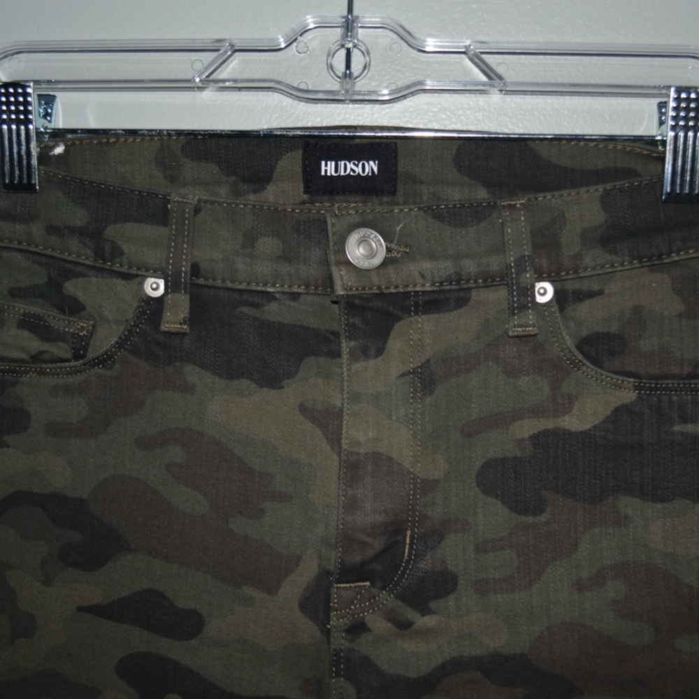 Hudson Nico Midrise Camo Jean